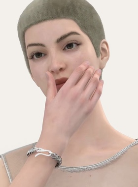 CHERIENIU男女钛钢设计感手链