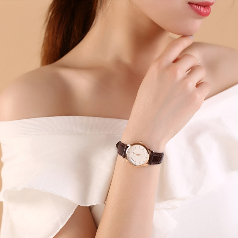 劳士顿正品时尚简约气质情侣石英表 rosdn劳士顿兰蒂克国产腕表