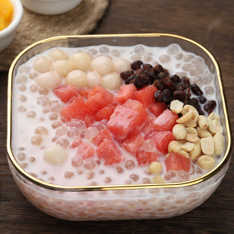 免煮西米奶茶店专用商用椰汁西米露杨枝甘露原料小西米罐头900g,淘宝优惠券,粉丝福利购,淘宝优惠卷