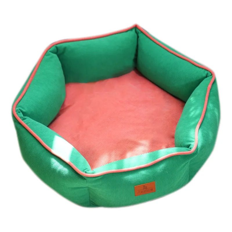 乳胶窝垫宠物猫窝防掉毛猫狗通用冬季加厚保暖软弹不塌灯芯绒,淘宝优惠券,粉丝福利购,淘宝优惠卷