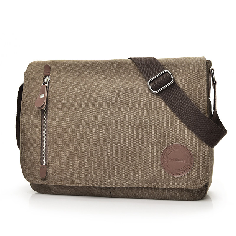 男式休闲男包帆布包男横款单肩包斜挎包男士包包斜跨背包职场公文,淘宝优惠券,粉丝福利购,淘宝优惠卷