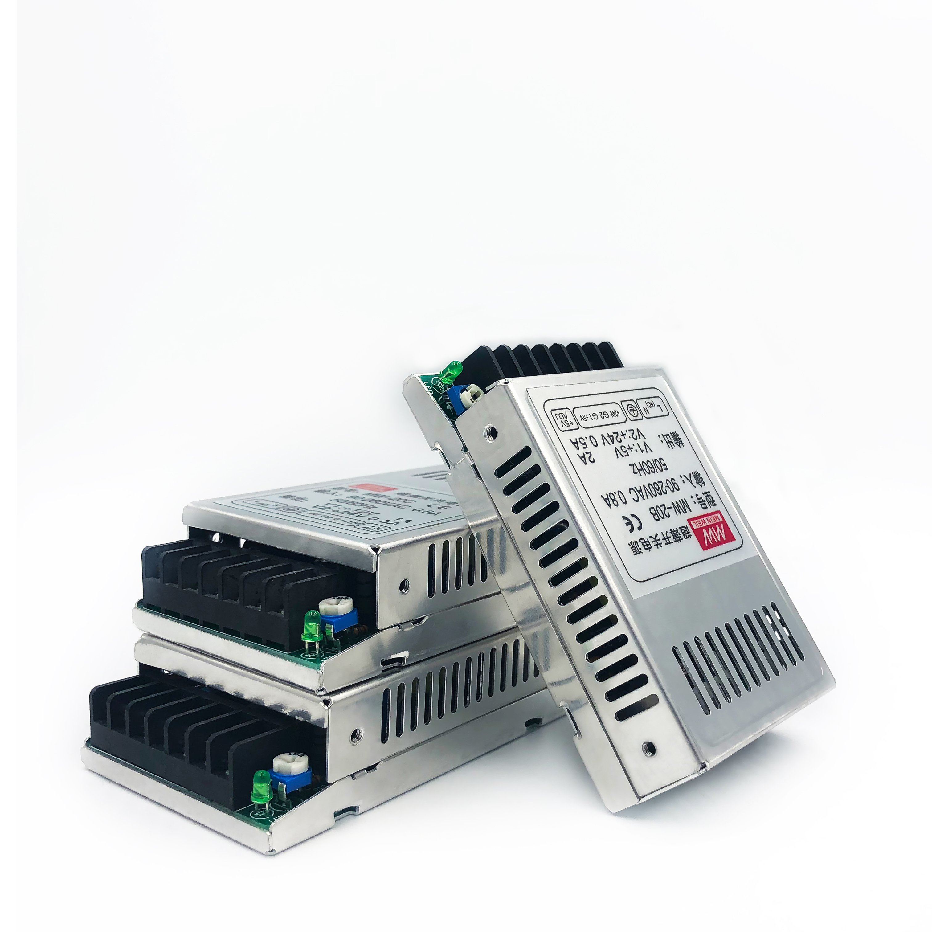 双路开关电源5V2A/24V0.5A两组电压输出功率20W小型超薄开关电源 - 图2