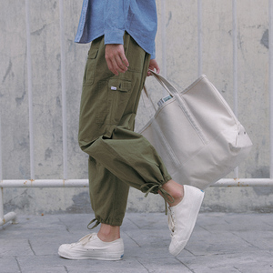 江南先生宽松日系工装裤