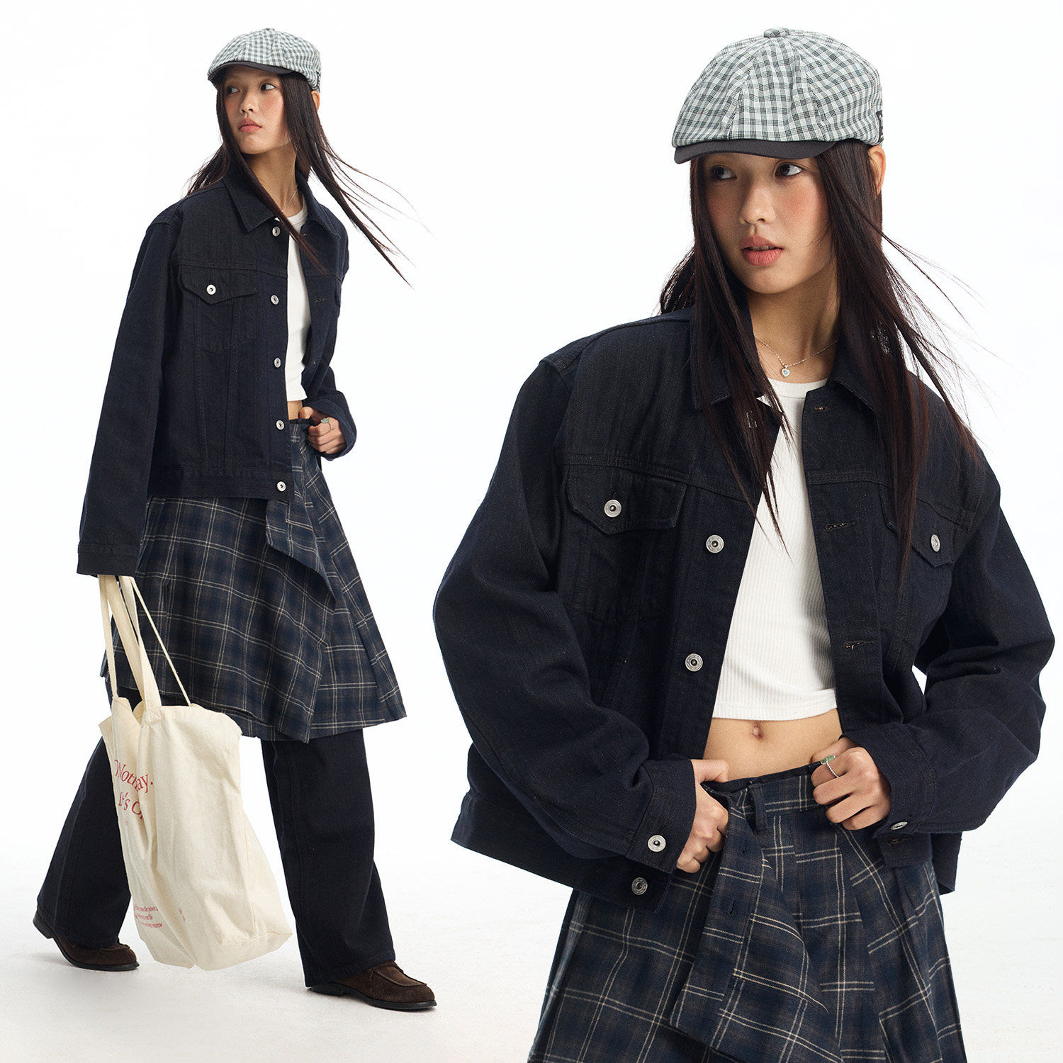 江南先生NewJNXS复古单宁原色工装外套春季重磅宽松牛仔套装男女,淘宝优惠券,粉丝福利购,淘宝优惠卷