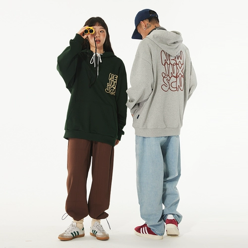 Японская весенняя толстовка подходит для мужчин и женщин, куртка для влюбленных, с печатью вашего логотипа