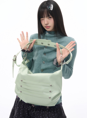 【11.1开售】江南先生NewJNXS亮面油蜡皮拿破仑绑带大容量托特包