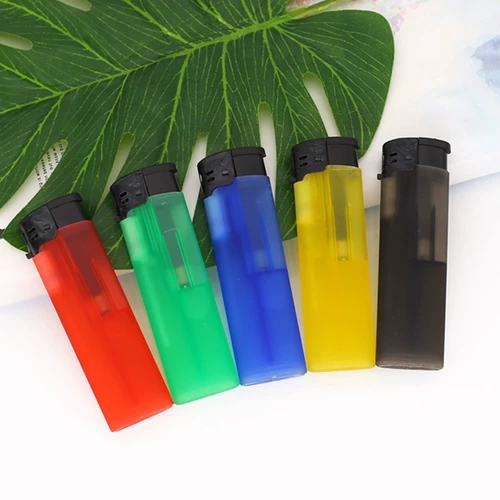 Прозрачная взрывобезопасная креативная зажигалка, делается под заказ, оптовые продажи, с печатью вашего логотипа