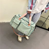 Duffel bag, wet and dry separation gym bag with independent shoe compartment