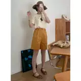 Шорты, летние тонкие штаны, А-силуэт
