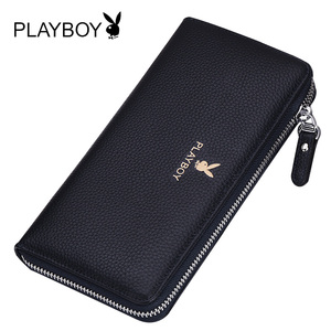 花花公子男士长款钱包