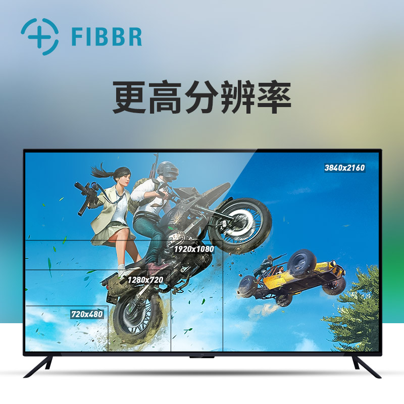 菲伯尔FIBBR光纤HDMI线2.0版 4k60Hz高清线 3D Elite4K线 - 图2