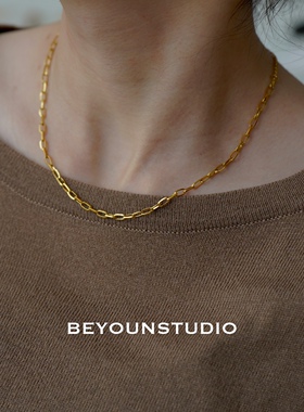 欧美风锁骨链项链ins锁骨链女