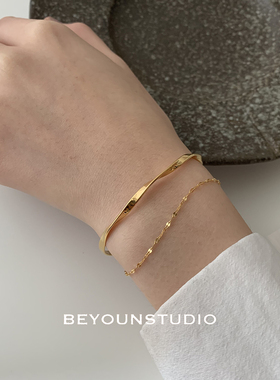 开口别样莫比乌斯时尚手饰设计感