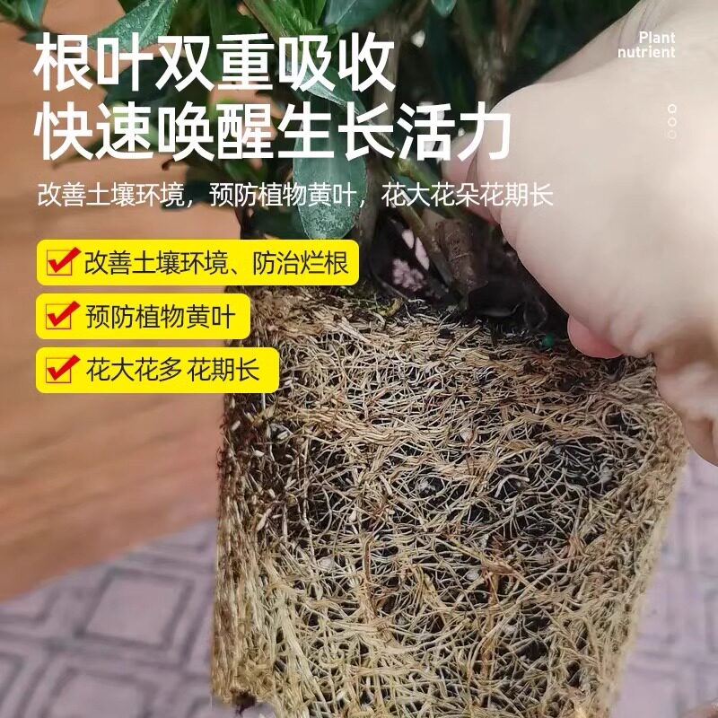 栀子花肥料专用肥营养液开花植物家用养花专用盆栽通用型酸性花肥