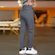 Ice silk pants men's summer thin quick-drying pants men's casual pants loose pants large size sports pants straight pants