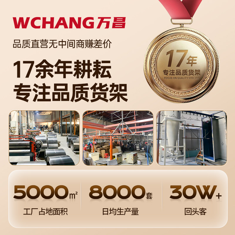 万昌百货超市货架批发便利店展示架零食架子小卖部靠墙摆货置物架