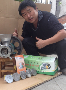 新款棕子酥条面粉五功能膨化机