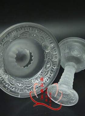 水琉璃护法八吉祥供小号白色