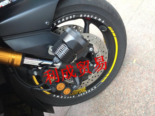 TMAX530/XMAX300/CBR600/G310R/AK550/MT-07/R6/FZ6天蝎版轮框贴 - 图2