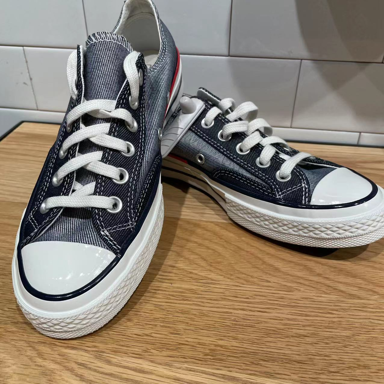 CONVERSE正品匡威1970S牛仔拼接低帮情侣运动休闲帆布鞋A06078c - 图0