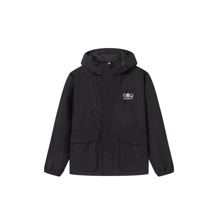 361度男士绒里风衣连帽新品2025春季时尚百搭361运动保暖加绒外套,淘宝优惠券,粉丝福利购,淘宝优惠卷