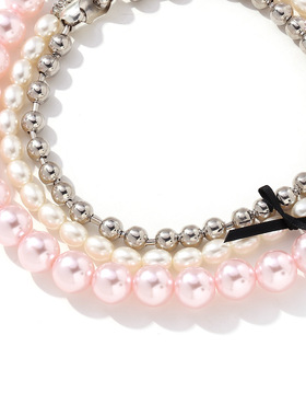 欧美大牌轻奢巴洛克仿珍珠项链