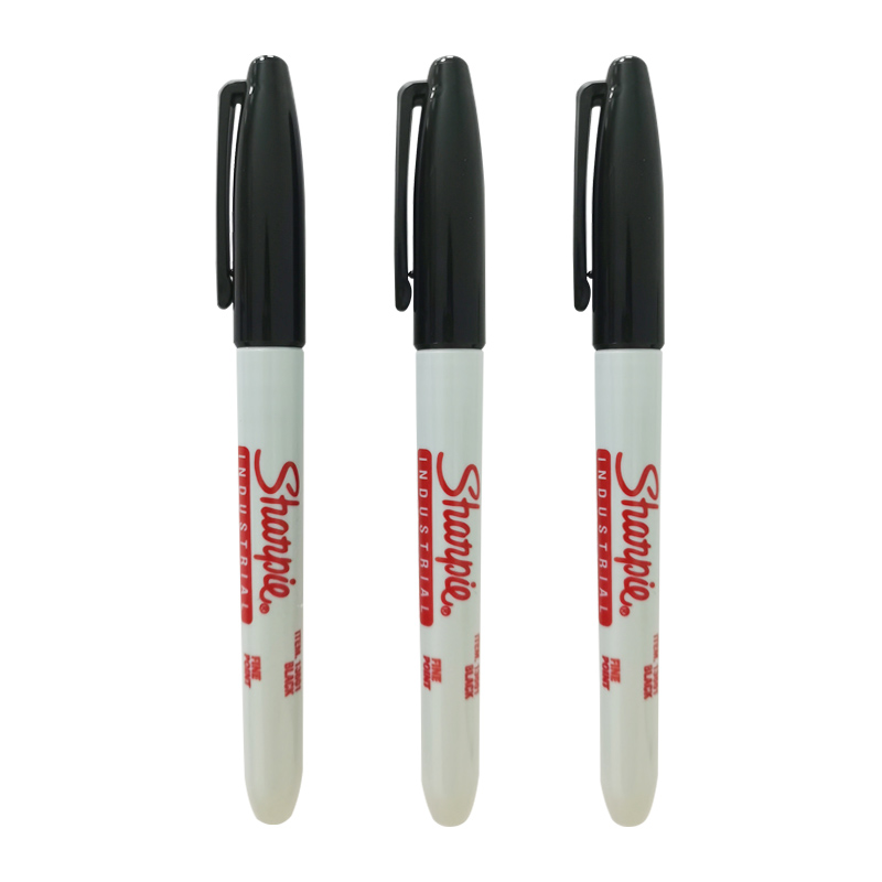 美国三福耐高温记号笔sharpie13601黑色油性笔实验室耐低温记号笔 - 图3