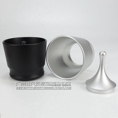 接粉器 ek43防飞粉咖啡手柄布粉器磨豆机落粉接粉杯防飞溅布粉圈 - 图2