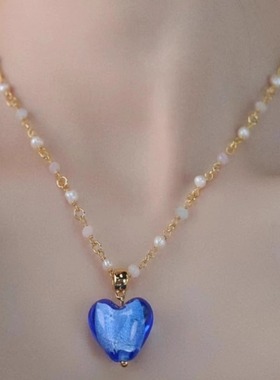 小众设计款浪漫旅行项链耳环