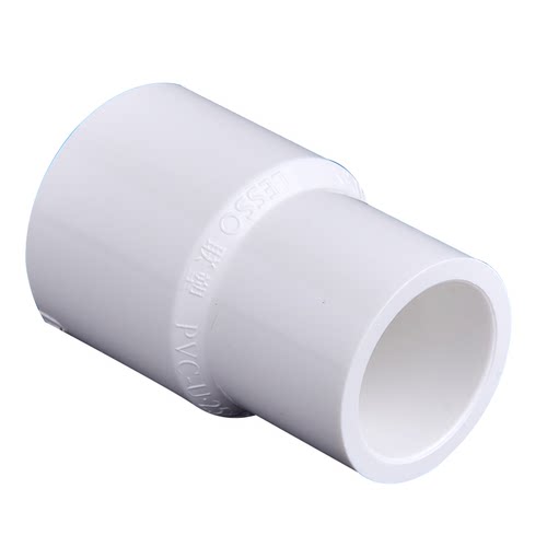 联塑PVC水管配件变径接头40*32*25*20给水管63大小头50异径直通套 - 图3