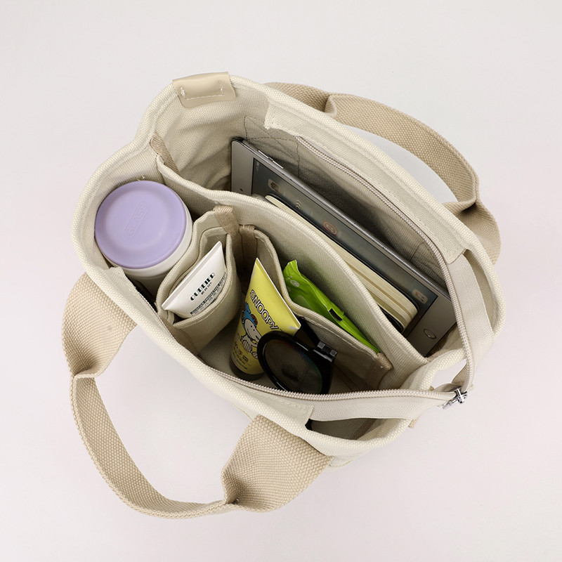 帆布包女包新款饭盒包斜挎便当包上班通勤手拎包大容量单肩手提包,淘宝优惠券,粉丝福利购,淘宝优惠卷