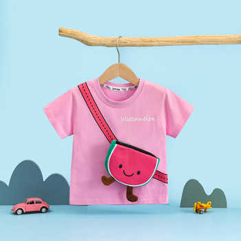 洛米兔.儿童纯棉短袖带立体挂包券后15.9元包邮