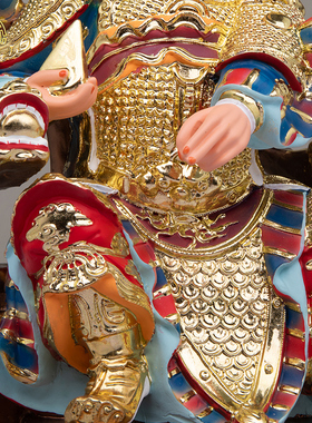 华光大帝神像树脂供奉元帅摆件