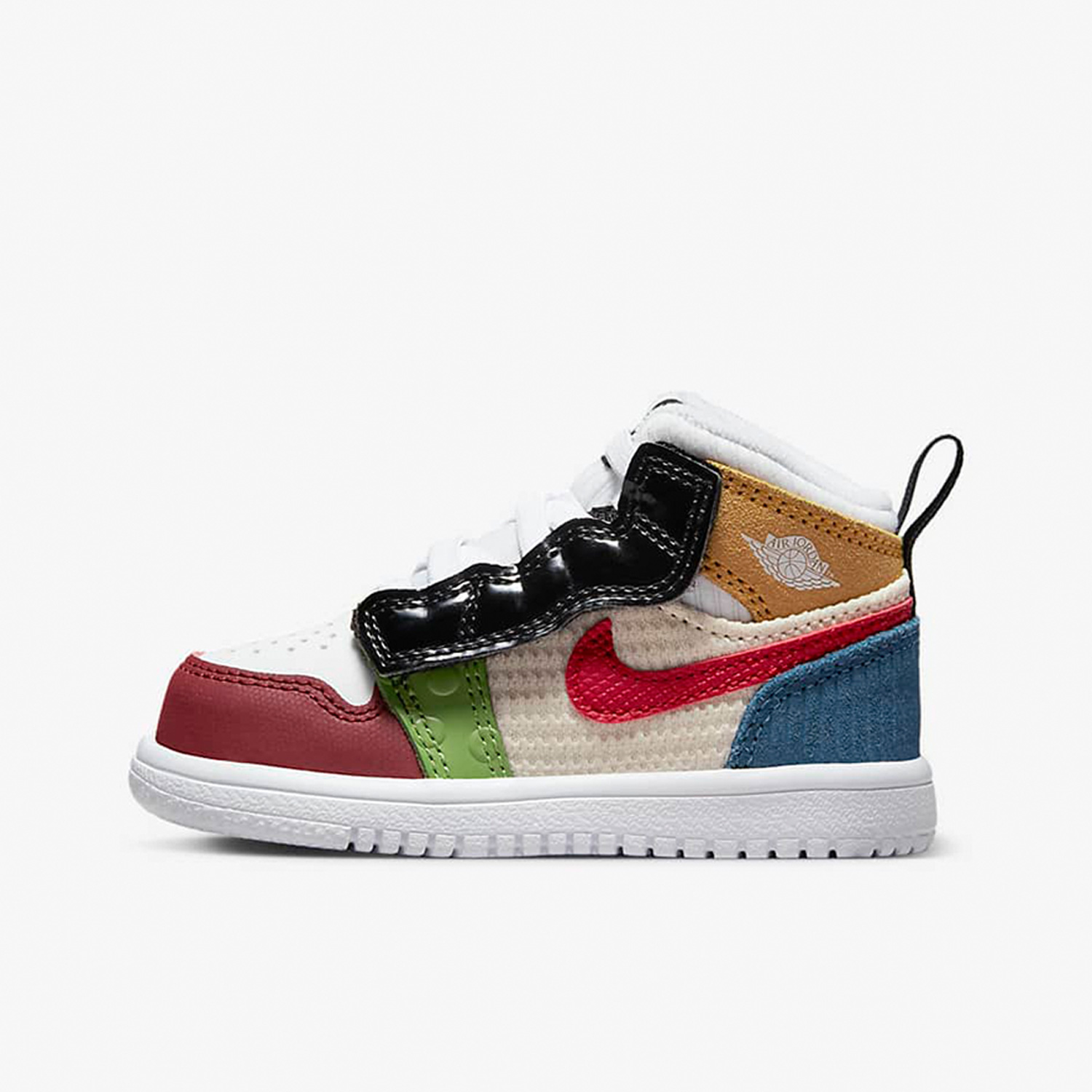 Nike/耐克正品Jordan 1 Mid Alt SE婴童运动休闲鞋DR6961-100 - 图0
