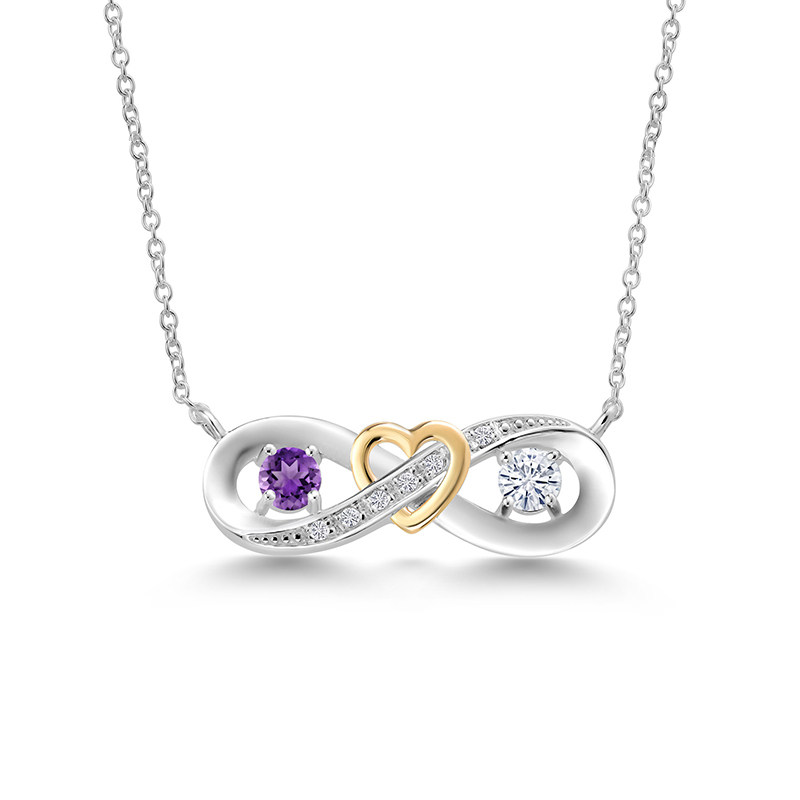 gsk 925银10k金双色2022新款项链 gemstoneking海外项链