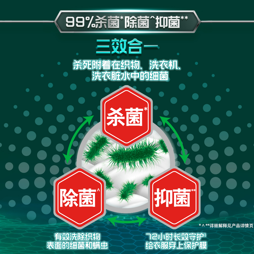 宝洁高效除螨除菌抑菌杀菌批洗衣液 宝洁常规洗衣液