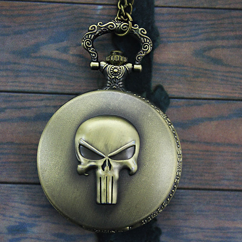 怀表男学生考试用复古翻盖机械儿童 木川怀表