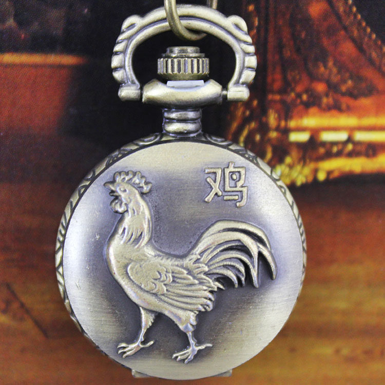 复古白领学生表潮流男女项链陀表 木川怀表