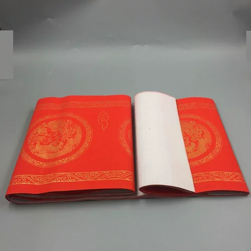 Dragon и Phoenix Sprinkle Gold Blank 1,1 метра, 1,3 метра 1,6 метра Пара скуплетной бумаги в течение всего года красная бумага Красная весенняя бумага Бесплатная доставка Бесплатная доставка