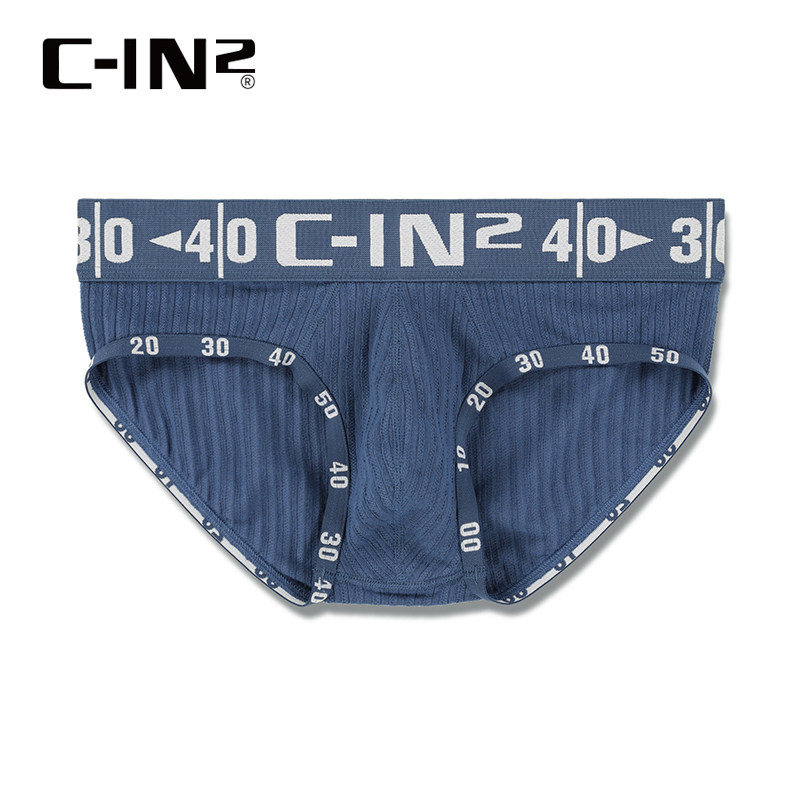 C-IN2新品内裤男透气性感cin2男内裤棉质低腰U凸三角裤6943CB,淘宝优惠券,粉丝福利购,淘宝优惠卷