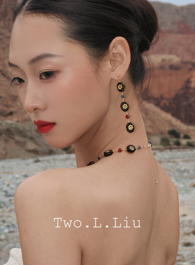 Two.L.Liu文艺复兴捷克珠耳环