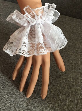 【Lolita双层花边蕾丝手袖