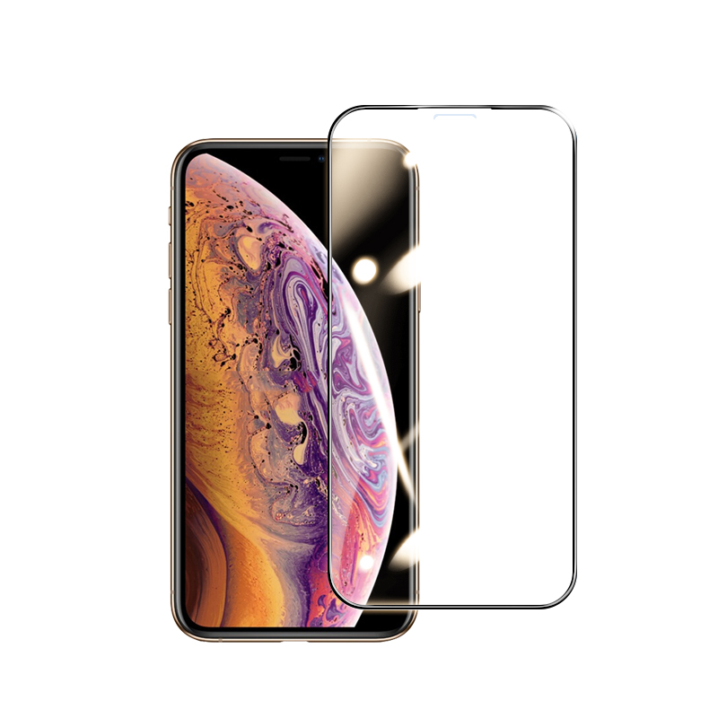 适用苹果15 苹果15pro 15proamx钢化膜批苹果11 iphoneXS 6S 7/8plus XR一体胶二强丝印全屏钢化贴膜發 - 图3