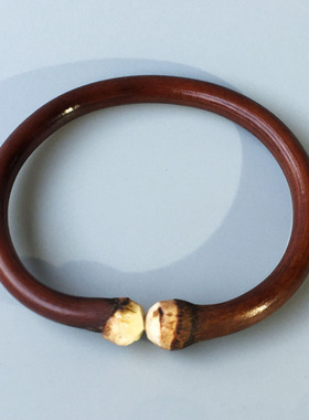 鸡血藤手镯纯天然男女