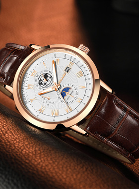 男士精仿石英机械表仿真手表模型