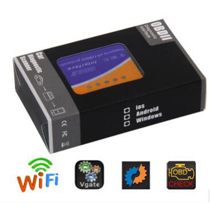 全车系 量销版 ELM327 WIFI OBD2 汽车检测 诊断仪 安卓苹果系统