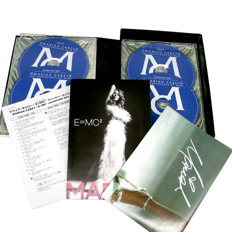 Подлинный альбом Марии Carey E = MC Adventure Box CD+DVD+Lyrics