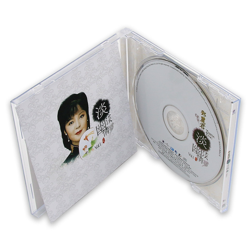 邓丽君 淡淡幽情 专辑CD光盘精选经典老歌音乐歌曲碟片+歌词本