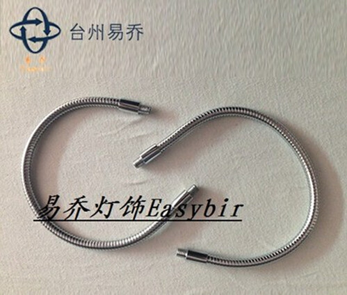 鹅颈管蛇形管 灯饰配件 金属管LED台灯万向金属软管 夹子灯定型管 - 图0