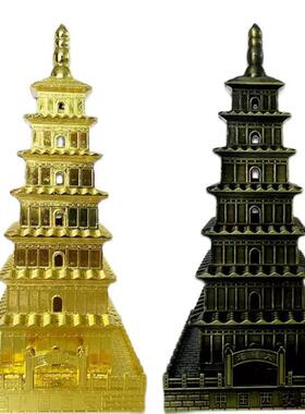 西安特色工艺品大雁塔金属文创